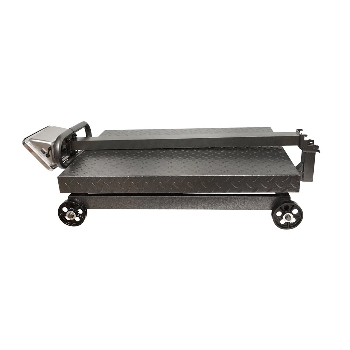 Cantar electronic de podea tip platforma 1500 Kg cu brat pliabil Breckner Germany